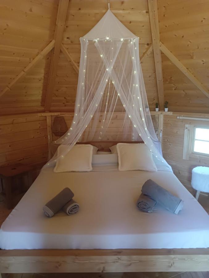 La Chouette Villa , Cabane Kota, Chambre Spacieuse De 20M2 Totalement Independante Cannes-et-Clairan Exteriör bild