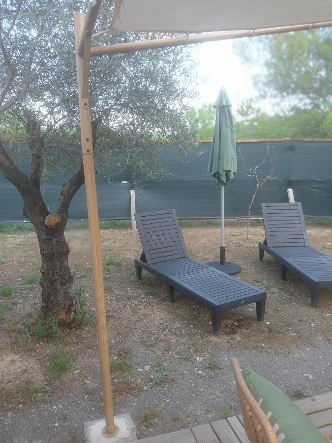 La Chouette Villa , Cabane Kota, Chambre Spacieuse De 20M2 Totalement Independante Cannes-et-Clairan Exteriör bild